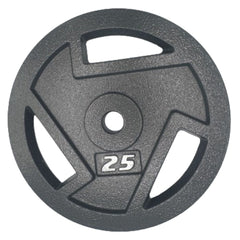 Tri Grip Cast Iron Weight Plates Set