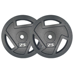 Tri Grip Cast Iron Weight Plates Set