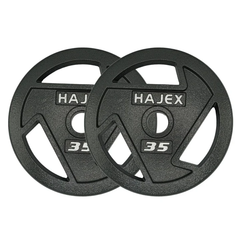 Tri Grip Cast Iron Weight Plates Set