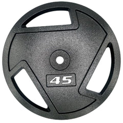 Tri Grip Cast Iron Weight Plates Set