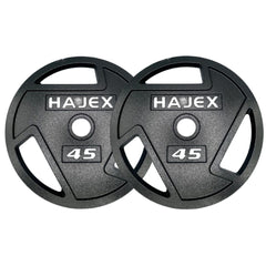 Tri Grip Cast Iron Weight Plates Set