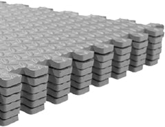 HAJEX Interlocking Exercise Gym Floor Mat - Pack of 6