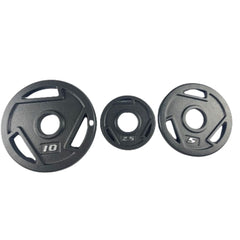 Tri Grip Cast Iron Weight Plates Set