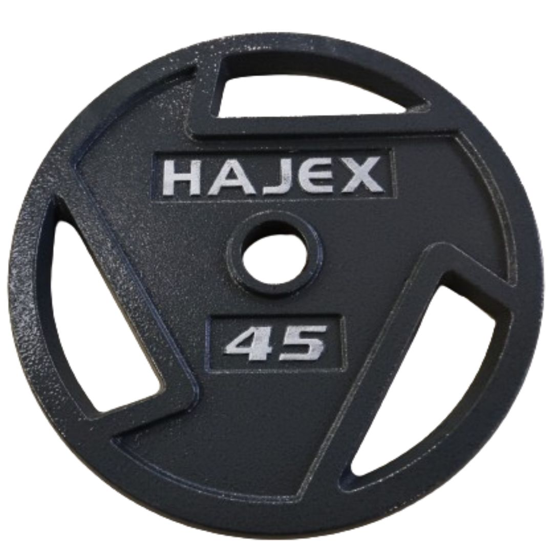 Tri Grip Cast Iron Weight Plates Set