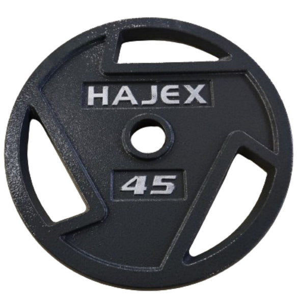 Tri Grip Cast Iron Weight Plates Set