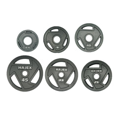 Tri Grip Cast Iron Weight Plates Set