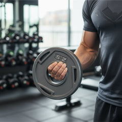 Tri Grip Cast Iron Weight Plates Set