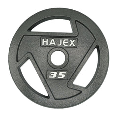 Tri Grip Cast Iron Weight Plates Set