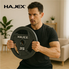 Tri Grip Cast Iron Weight Plates Set