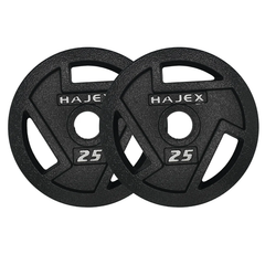 Tri Grip Cast Iron Weight Plates Set
