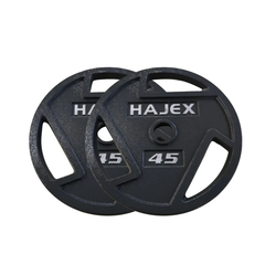 Tri Grip Cast Iron Weight Plates Set